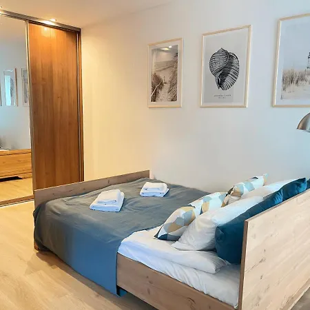 Apartment Plaza 10min - Brzezno Danzig